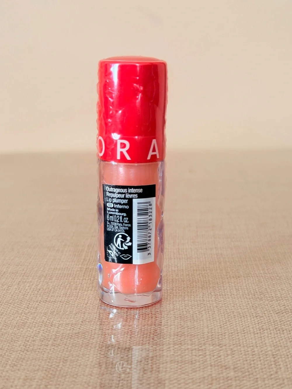 SEPHORA COLLECTION Outrageous Plump Intense Hydrating Lip Gloss 6ml | Inferno 02
